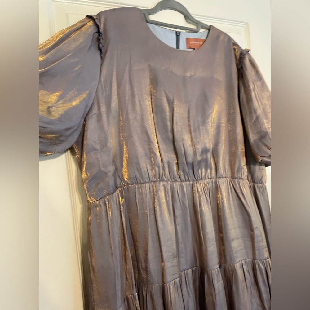 Elegant Metallic Dress - Picture 2 of 5